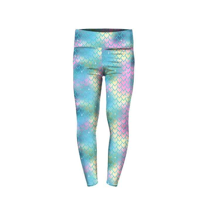 THERMO MÄDCHEN SET (NANCY) - REGENBOGEN-OZEAN Ms. 4 - Nähset 134