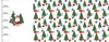 DAS LETZTE GESCHENK (IM WEIHNACHTSMANN WALD) - panoramisches Paneel 60 cm