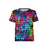 T-SHIRT DZIECIĘCY (104-110) - STREET GRAFFITI WZ.3 - zestaw do uszycia
