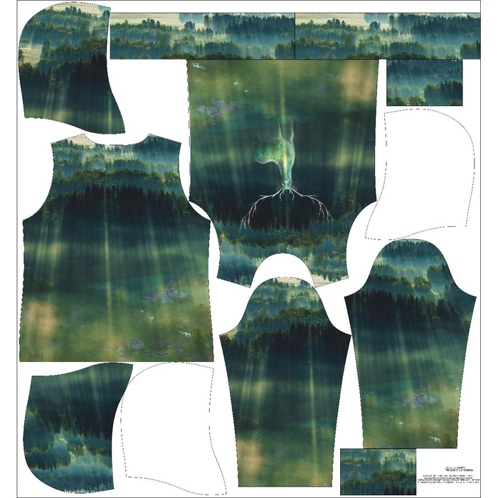 DÁMSKA MIKINA (POLA) CLASSIC S KAPUCÍ - JELNIK BESTIE - Sada šití L