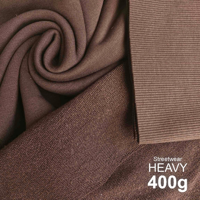 HEAVY Elastický Žebrovaný Náplet 500g - ESPRESSO