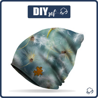 "Beanie" cap - WATERCOLOR DANDELION PAT. 2 51-53