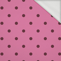 POLKA DOTS WZ. 11 - looped knit fabric