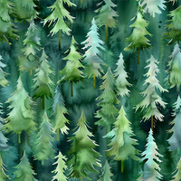 FOREST WZ.7 - looped knit fabric