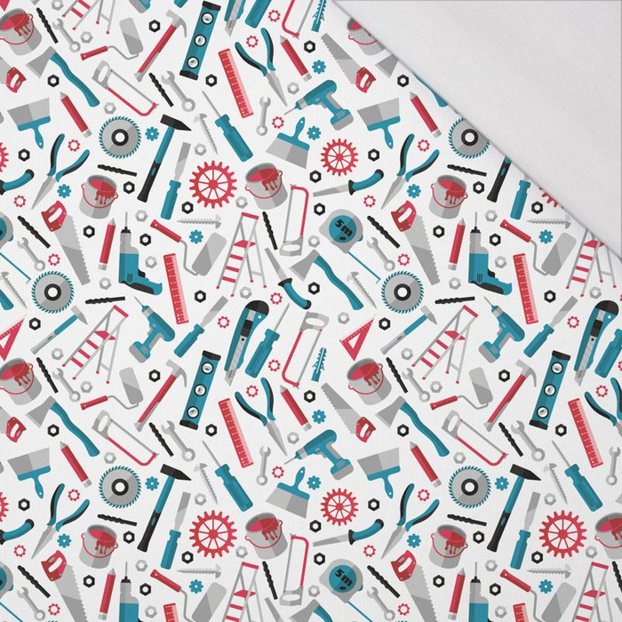 WORKSHOP / white - single jersey with elastane 