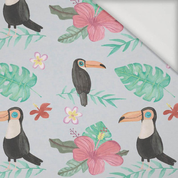 PAINTED TOUCANS pat. 2 - Viscose jersey