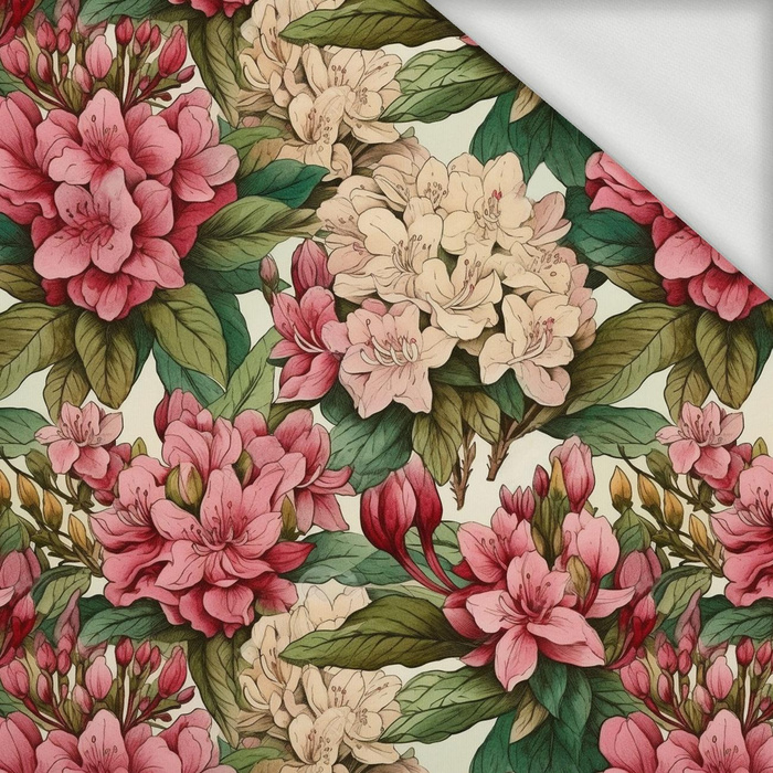 FLOWERS WZ.43 - looped knit fabric