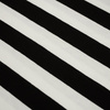 Viscose jersey - STRIPES WHITE / BLACK 2,0cm x 2,0cm