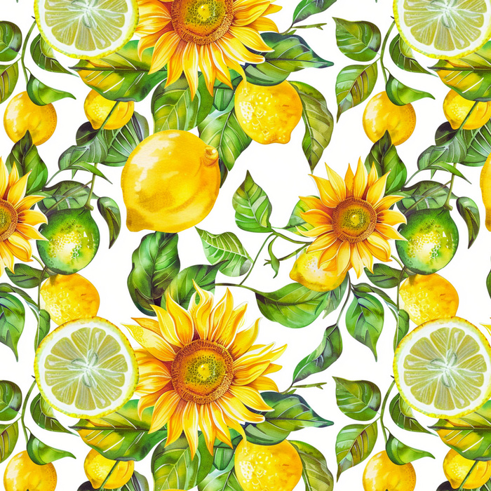 Sunflowers wz. 6 - lycra 300g