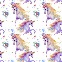 FAIRY WORLD wz.14 (UNICORN)- Welur tapicerski