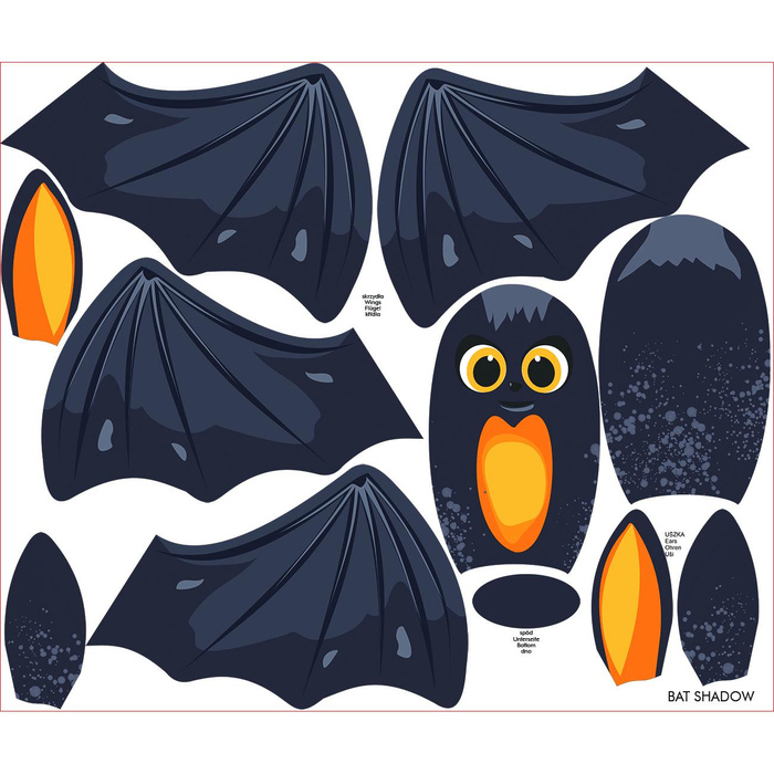 NIETOPERZ - BAT SHADOW  - DIY Set