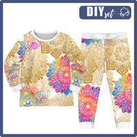 KINDERPYJAMAS "MIKI" - MANDALA m. 3 - Nähset (86/92)