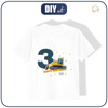 KID’S T-SHIRT - 3ST BIRTHDAY / BULLDOZER - single jersey 