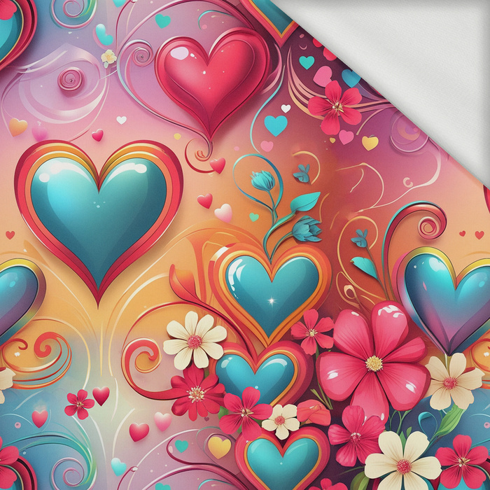 VALENTINE'S DAY 21 - dresówka pętelkowa
