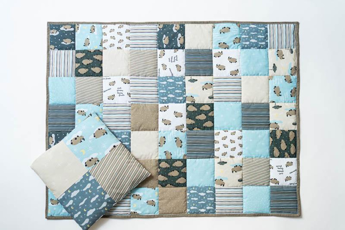 PATCHWORK BLANKET - RHINOS