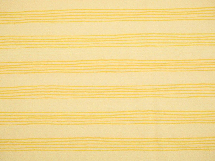 NOTENLINIEN (Vogelgesang) / honig - Viskose-Jersey WE210