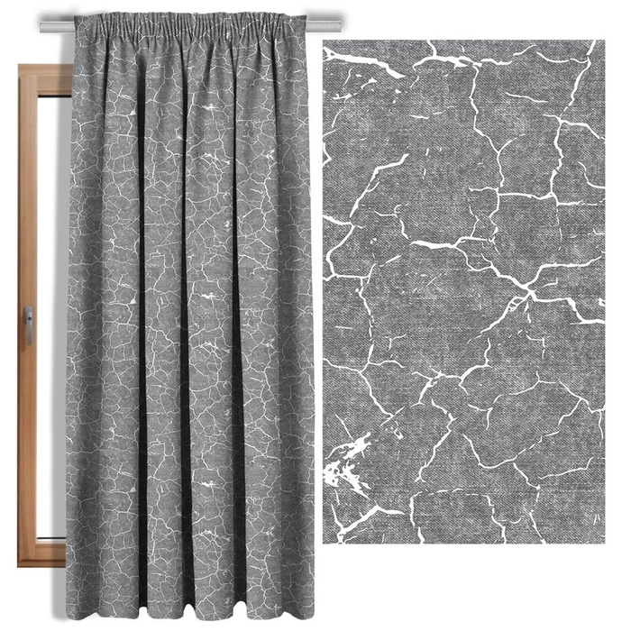 SCORCHED EARTH (white) / ACID WASH (grey) - Viscose jersey