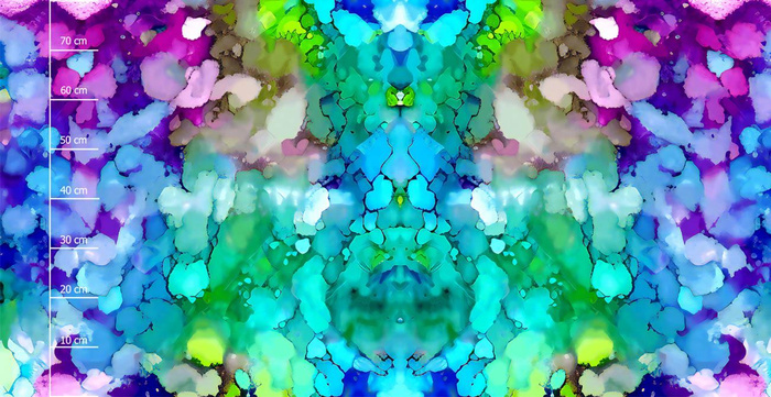 ABSTRAKTION Ms.8 - Paneel (80cm x 155cm)  Baumwoll Webware