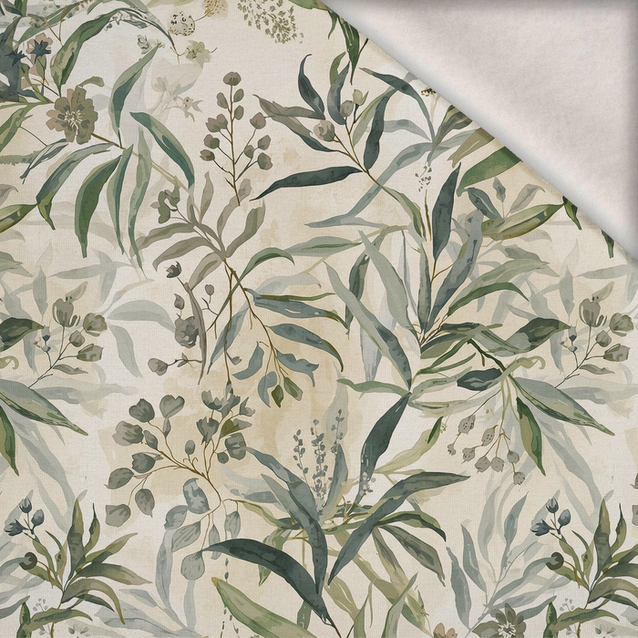 PASTEL FLOWERS WZ. 29 - brushed knitwear with elastane ITY