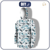 MEN’S HOODIE - OCEAN - sewing set XL