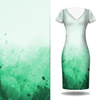 SPECKS (green) - dress panel 