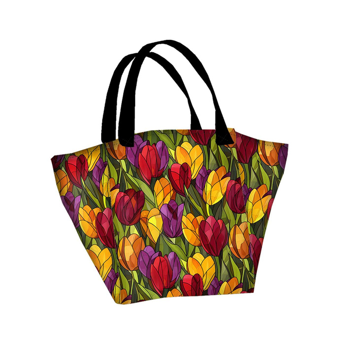 XL bag with in-bag pouch 2 in 1 - STAINED GLASS WZ.21 - sewing set