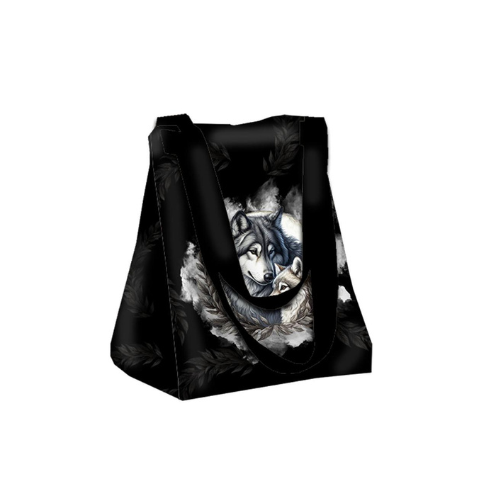 XL bag with in-bag pouch 2 in 1 - CUTE ANIMALS wz.17 - sewing set