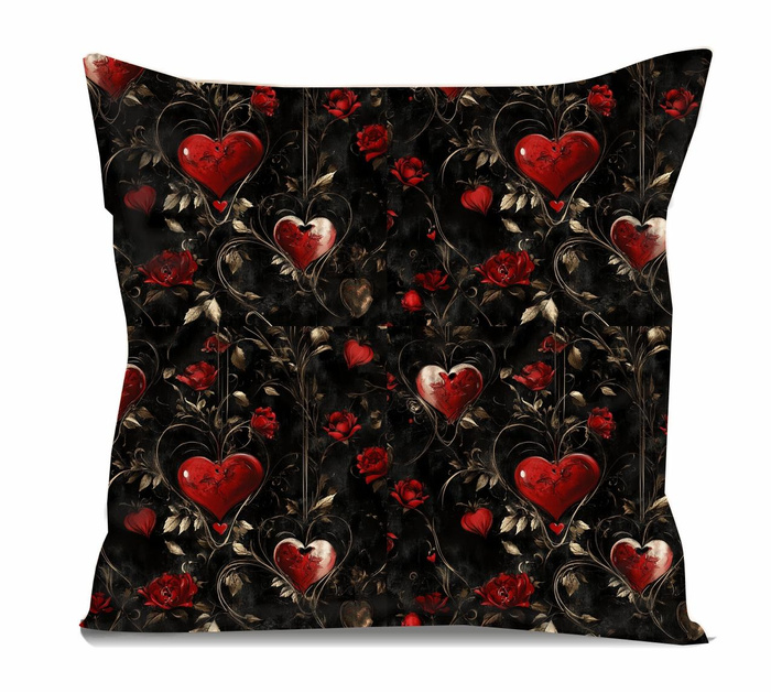 VALENTINE'S DAY 9- Potahový velur