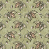 LEAVES AND ACORNS pat. 2 (AUTUMN IN THE FOREST) - Cotton woven fabric