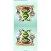 KISSEN 45x45 - FUNNY EASTER ms.4 PRANKSTER - Panama 220g - Nähset