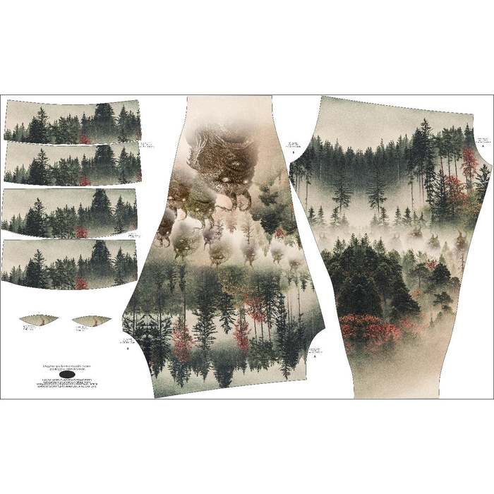 SPORTS LEGGINGS - WĘDROWCY LOSU BEASTS - sewing set - XXL