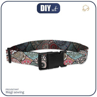 Obroża -  WITRAŻ / aqua 20mm