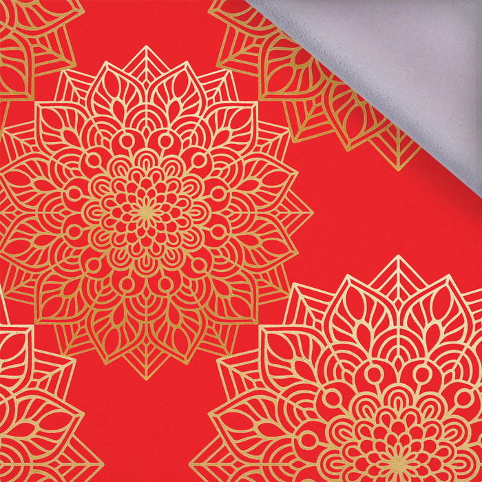 MANDALA pat. 5 / red - softshell