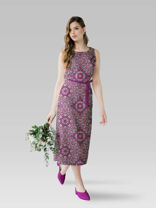 COLORFUL MANDALA pat. 3 - Viscose jersey