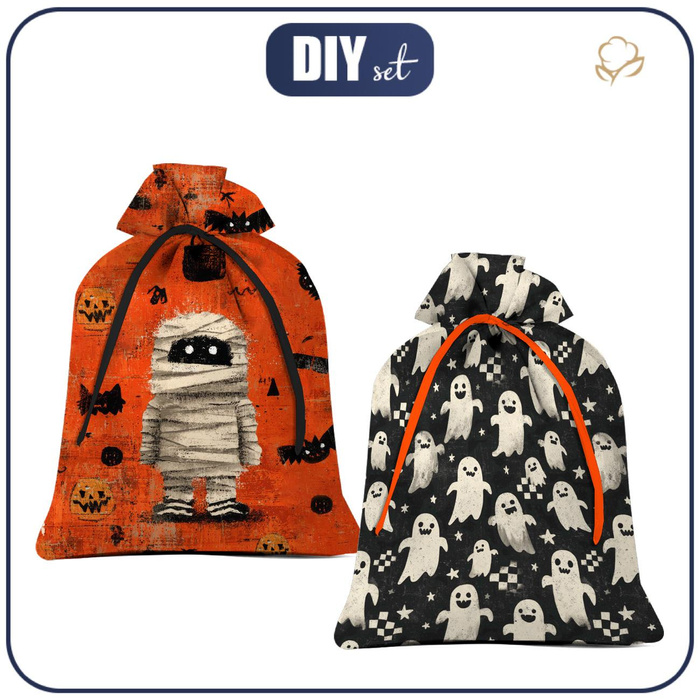 Gift pouches - HALLOWEEN 10 sewing set - BIG