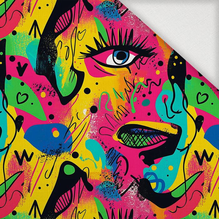 EYES WZ.4 - Woven Fabric for tablecloths