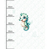 SEAHORSE (SEA ANIMALS PAT. 2) - panel (60cm x 50cm)