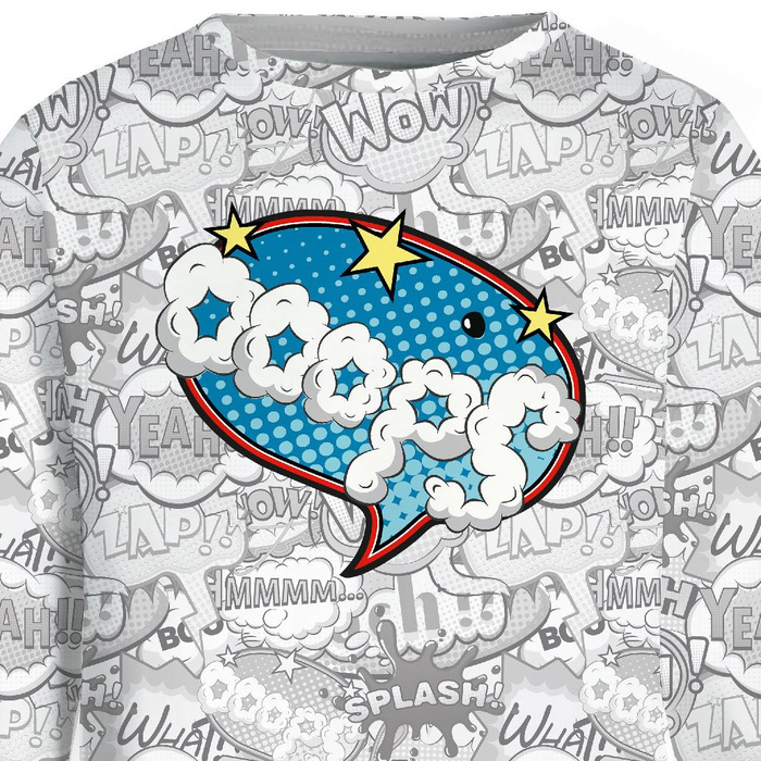 LONGSLEEVE - COMICS / ooops - Nähset