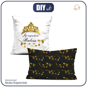 DECORATIVE PILOWS - JEJ WYSOKOŚĆ BABCIA / crown