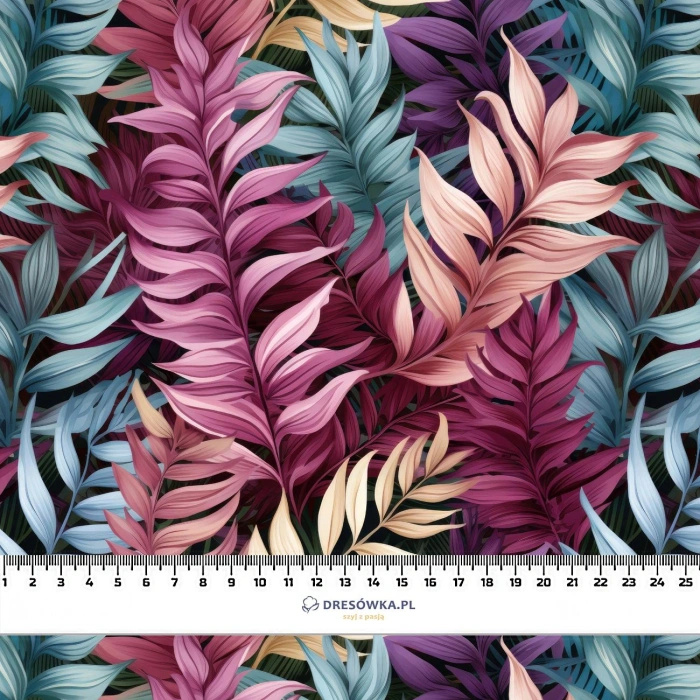 LEAVES AND FERNS WZ. 3 - Satyna