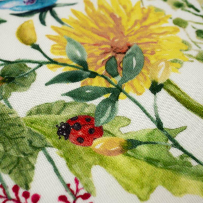 LADYBIRDS IN THE MEADOW (IN THE MEADOW) - Nylon fabric PUMI