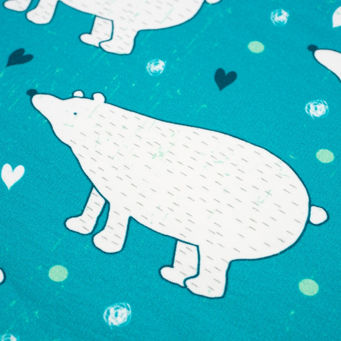 WHITE BEARS - looped knit SP250