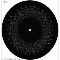 LISTKI WZ. 3 / czarny - duży panel na spódnicę z koła