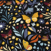 FOLK SCHMETTERLINGE / schwarz - Softshell