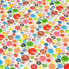 COLORFUL BUTTONS - Viscose jersey WE210