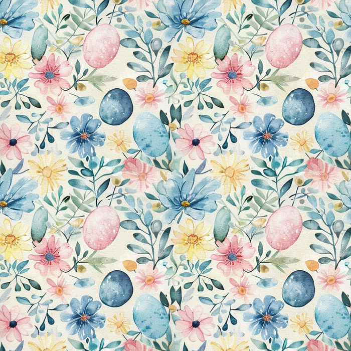 HAPPY EASTER WZ.5 - looped knit fabric