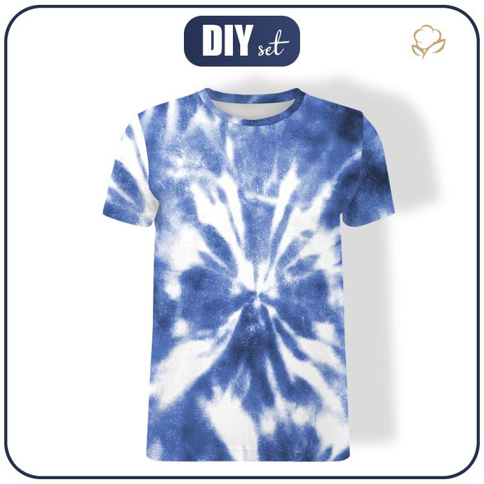 T-SHIRT MĘSKI - BATIK wz. 2 / classic blue - single jersey XL