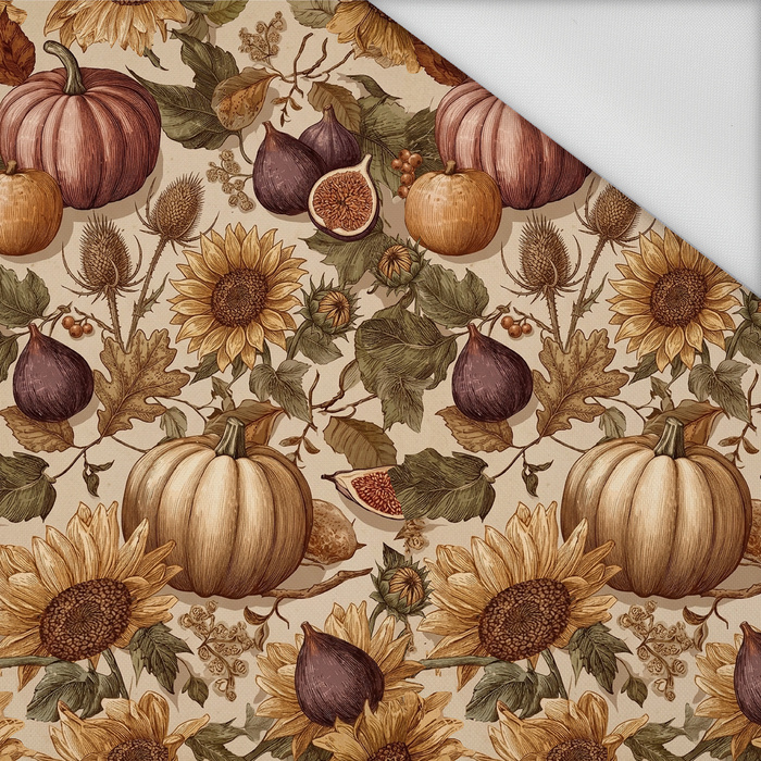 AUTUMN FLOWERS WZ. 28 - tkanina wodoodporna