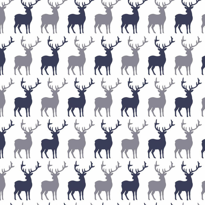 REINDEERS PAT. 4 (WINTER TIME) / white - Waterproof woven fabric