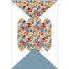 KID'S CAP AND SCARF (CLASSIC) - FLOWERS 3D PAT. 15 55-58